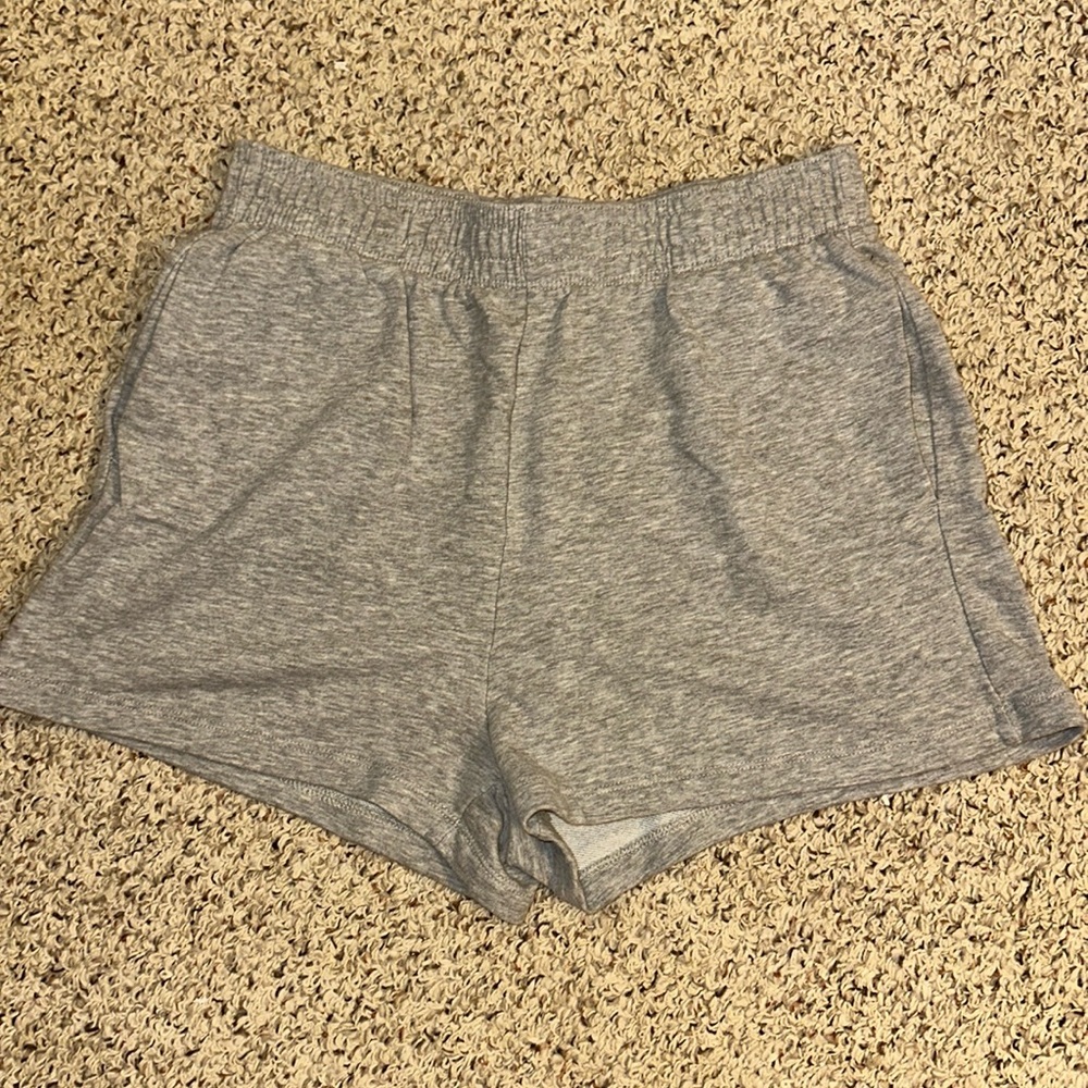 H&M size large gray sweat shorts
